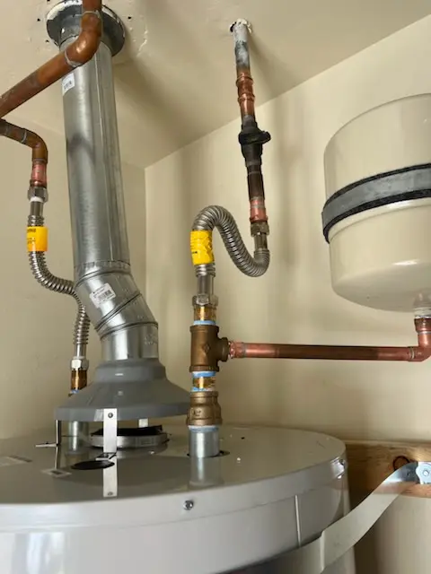 Water heater installation and plumbing repair in Plains